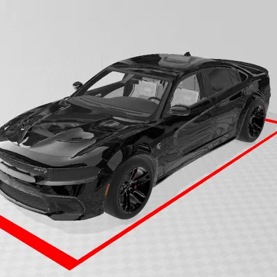 Mô hình xe Hellcat 3D: Tự in siêu xe cơ bắp mạnh mẽ tại nhà