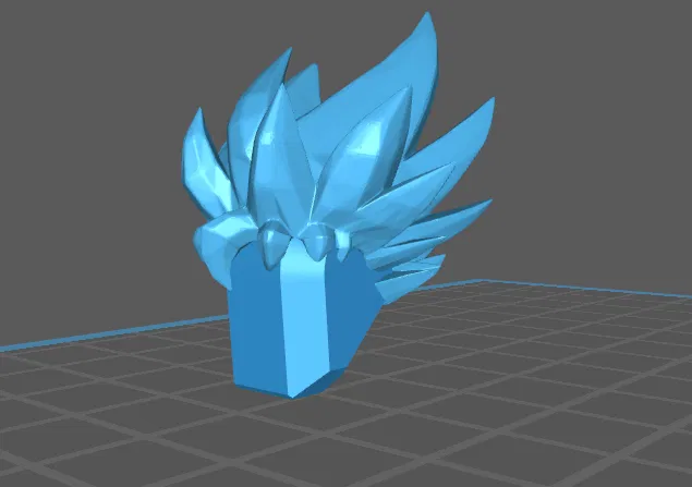 Phụ kiện tóc Dummy 13 kiểu Super Saiyan 2 Goku cho fan Dragon Ball - Image 1