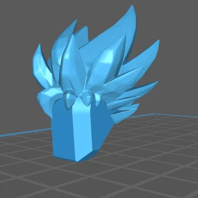 Phụ kiện tóc Dummy 13 kiểu Super Saiyan 2 Goku cho fan Dragon Ball