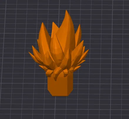 Mẫu tóc Goku cho Dummy 13 (Tỉ lệ 200%) - Phụ kiện in 3D cực ngầu - Image 1