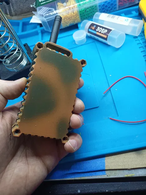 Vỏ hộp Heltec V3 dùng 2 pin 18650 - Image 3