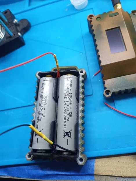 Vỏ hộp Heltec V3 dùng 2 pin 18650 - Image 6