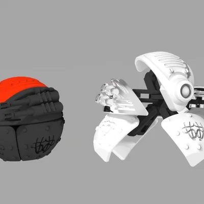 Robot biến hình dạng cầu - Thử thách khả năng in 3D của bạn