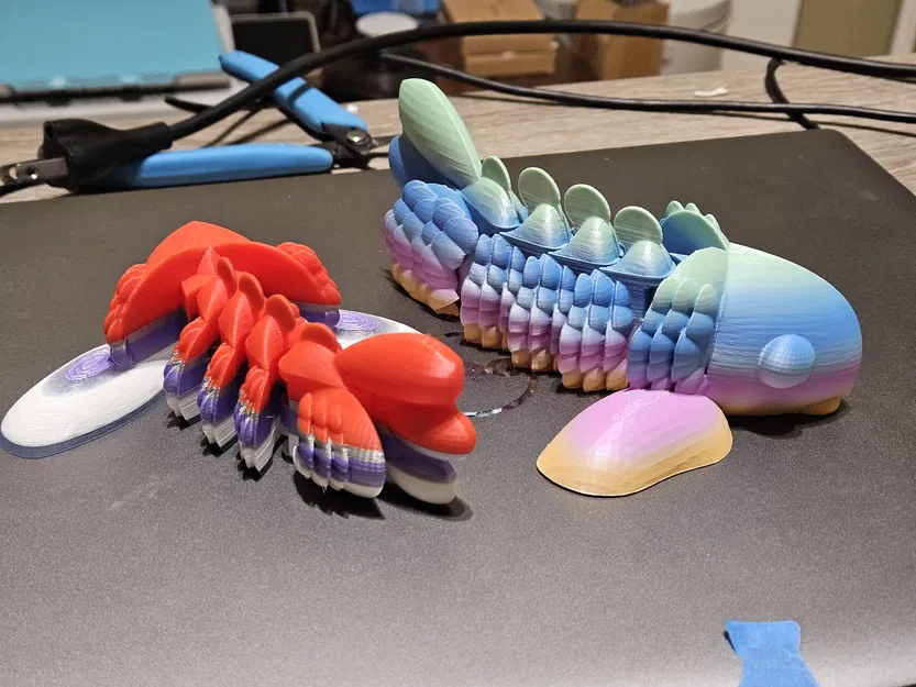 Mô hình cá máy cử động (Articulated Mech Fish) in 3D cực đẹp - Image 1