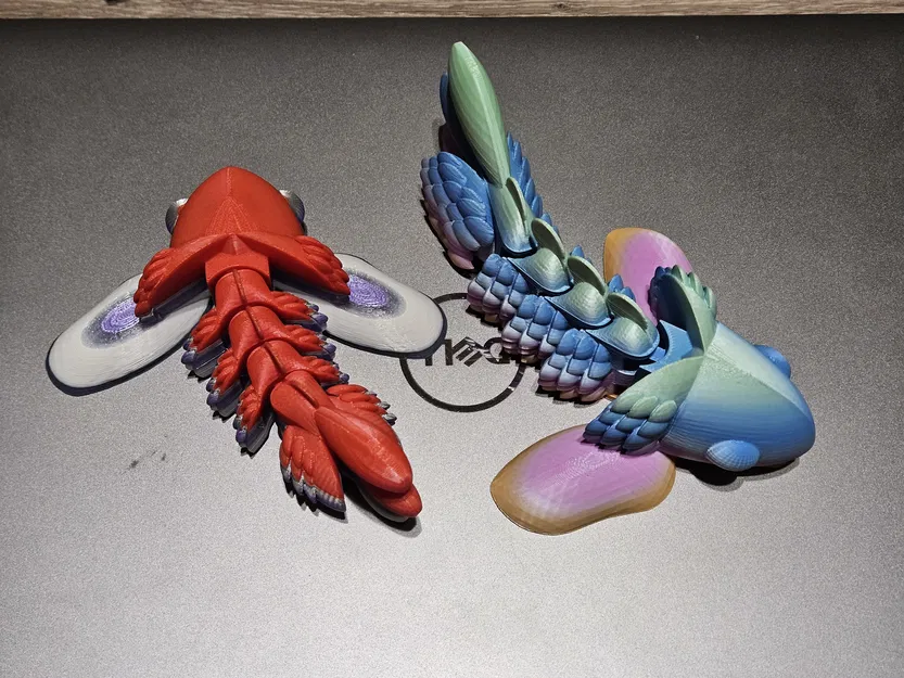 Mô hình cá máy cử động (Articulated Mech Fish) in 3D cực đẹp - Image 2