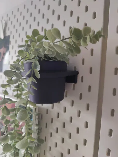 Giá đỡ chậu hoa 9cm cho bảng IKEA SKÅDIS - Image 1