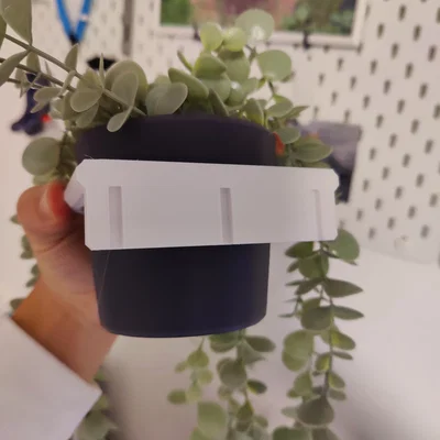 Giá đỡ chậu hoa 9cm cho bảng IKEA SKÅDIS