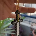 Móc khóa kiếm Minecraft - Thumbnail 3