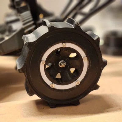 Bộ bánh xe/lốp cho Traxxas Slash | Kiểu Paddle hoặc Bề mặt trơn