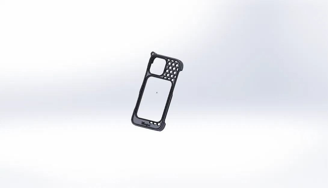 Tự in ốp lưng iPhone 16 Pro Max với thiết kế tổ ong hiện đại - Image 1