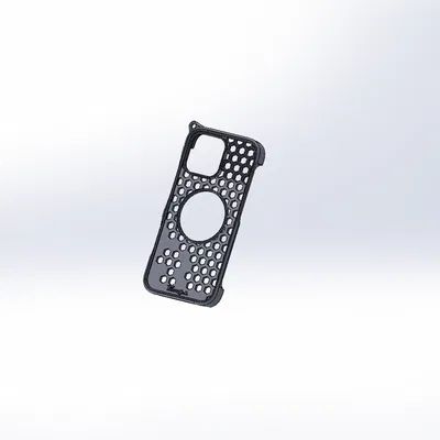 Tự in ốp lưng iPhone 16 Pro Max với thiết kế tổ ong hiện đại