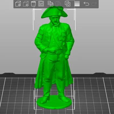 Mô hình 3D Napoleon Minix – Tượng nhân vật lịch sử độc đáo