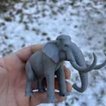 Mô hình gia đình voi ma mút Mammoth family Ice Age - Thumbnail 4