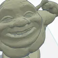 Mô hình 3D Buff Shrek tập gym hài hước - File STL in 3D độc lạ - Thumbnail 2