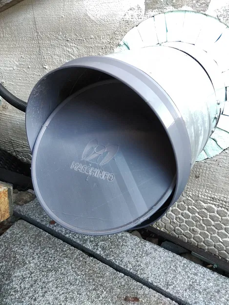 Van một chiều in 3D cho ống thông gió 140mm & 200mm (Check Valve) - Image 3