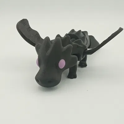 Mô hình rồng 3D linh hoạt với cánh vỗ (Flexi Dragon) cực độc đáo