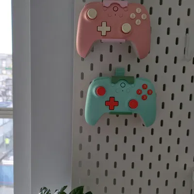 Giá treo IKEA Skadis cho tay cầm 8BitDo Ultimate 2C kèm khe cắm Dongle
