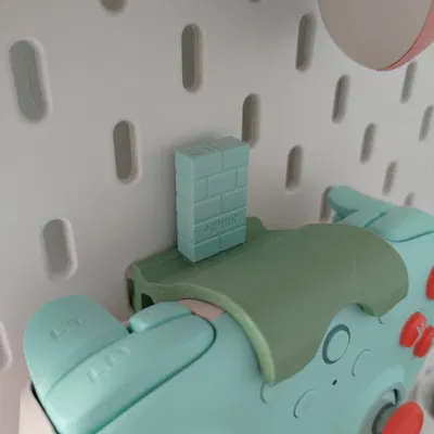 Giá treo IKEA Skadis cho tay cầm 8BitDo Ultimate 2C kèm khe cắm Dongle