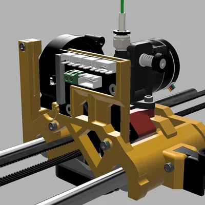 Icarus - Khung Carriage QIDI X-Max cho Orbiter 1.5 & Dragon / Mosquito / Phaetus