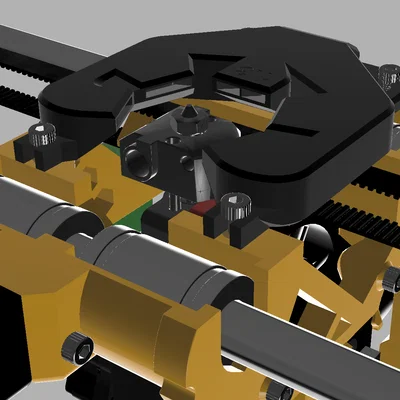 Icarus - Khung Carriage QIDI X-Max cho Orbiter 1.5 & Dragon / Mosquito / Phaetus
