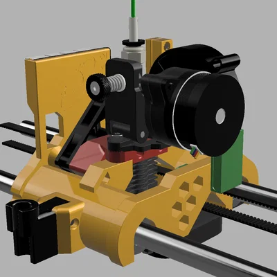 Icarus - Khung Carriage QIDI X-Max cho Orbiter 1.5 & Dragon / Mosquito / Phaetus