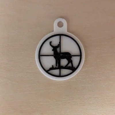 Móc khóa hình chú nai