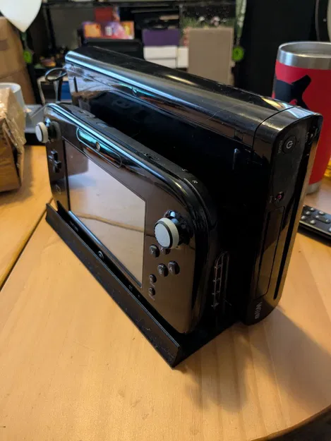 Chân đế 3D cho Wii U - Tích hợp khe gắn ổ cứng di động - Image 2