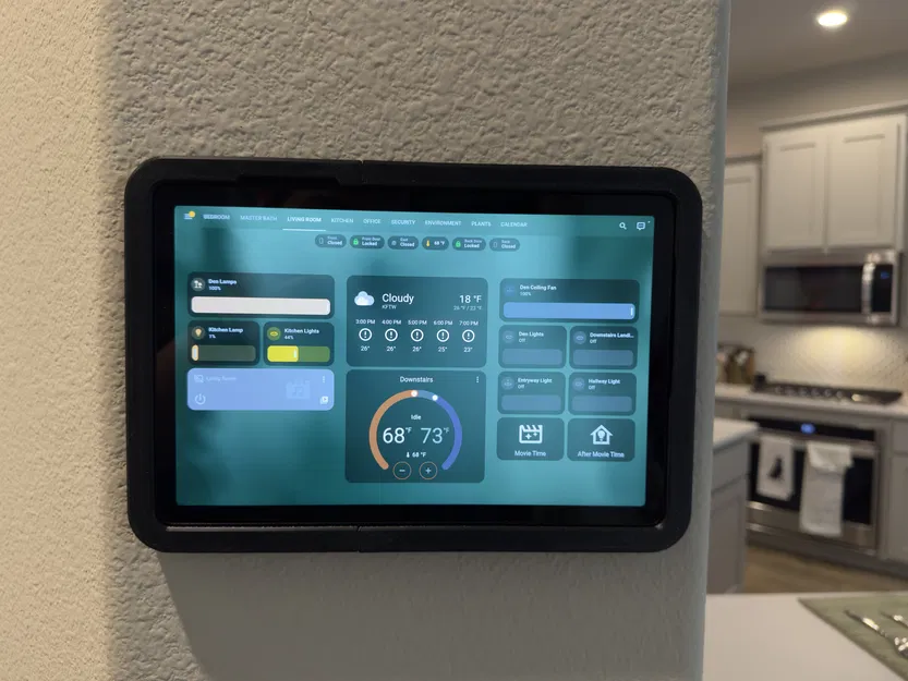 Khung gắn tường 3D cho Samsung Galaxy Tab A9+ (Hỗ trợ Arlington DVFR1W) - Image 1