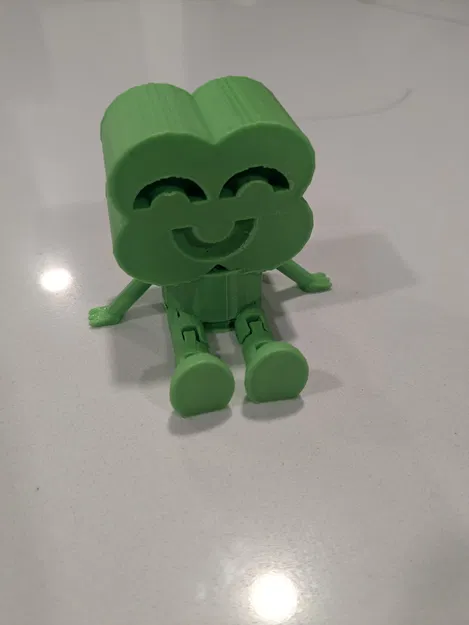 Shamrock Buddy: Mô hình cỏ ba lá may mắn có khớp chân linh hoạt - Image 2