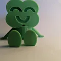 Shamrock Buddy: Mô hình cỏ ba lá may mắn có khớp chân linh hoạt - Thumbnail 3