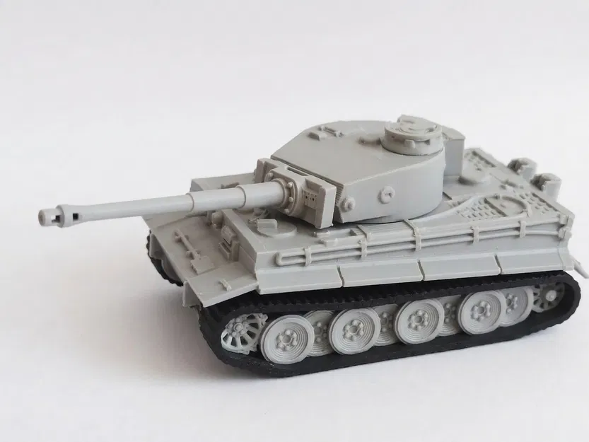 Mô hình xe tăng Panzerkampfwagen VI Tiger I 1/72 chi tiết - Image 1