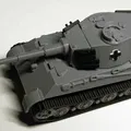 Mô hình xe tăng Đức Tiger II (King Tiger) tỷ lệ 1/72 đa chi tiết (File Fusion360) - Thumbnail 2