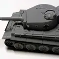 Mô hình xe tăng Panzerkampfwagen VI "Tiger I" tỉ lệ 1/72 (Nhiều mảnh - Fusion360) - Thumbnail 2