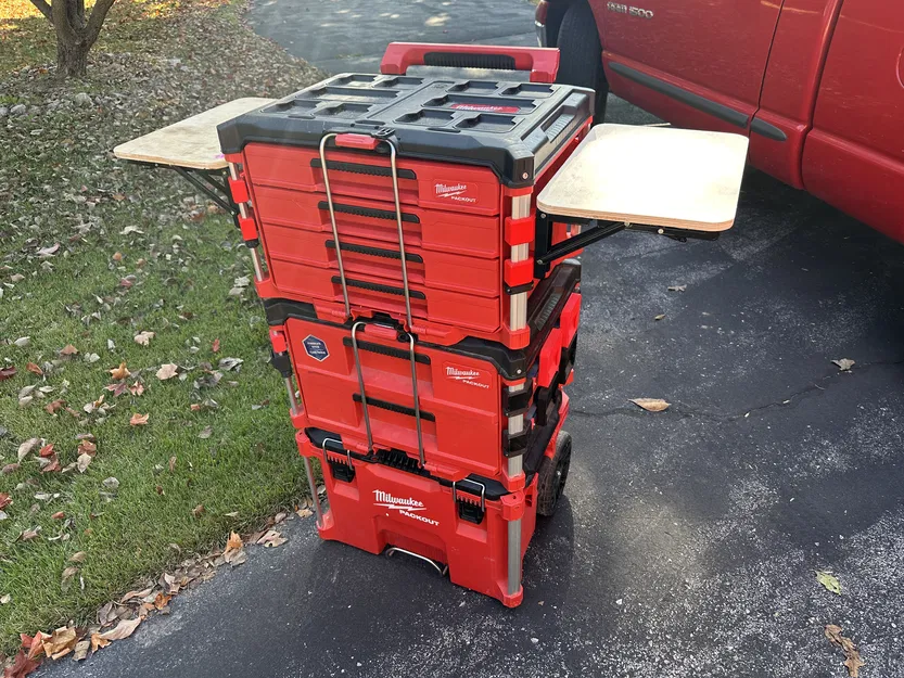 Bàn Gấp Gắn Thùng Milwaukee Packout - Image 1