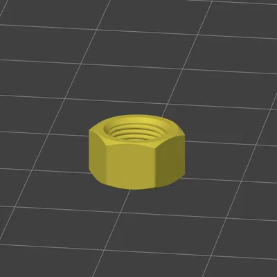 Bộ ốc vít M5x10 kèm đai ốc và vòng đệm thiết kế chuẩn cho in 3D