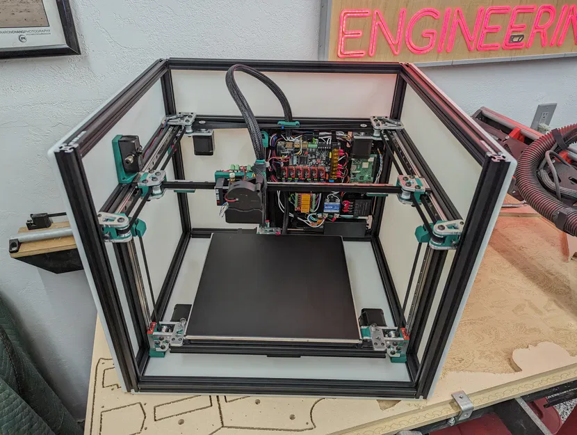 Máy in 3D MP3DP V5 CoreXY, khung kim loại, hỗ trợ in không phẳng - Image 1