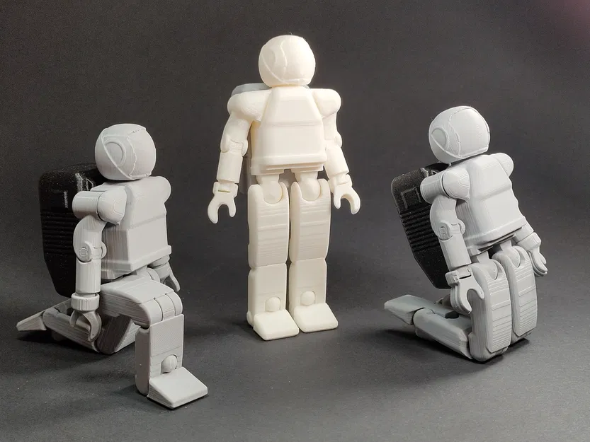 Mô hình robot Asimo in Print-in-place - Image 1