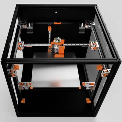 Máy in 3D MP3DP V5 CoreXY, khung kim loại, hỗ trợ in không phẳng