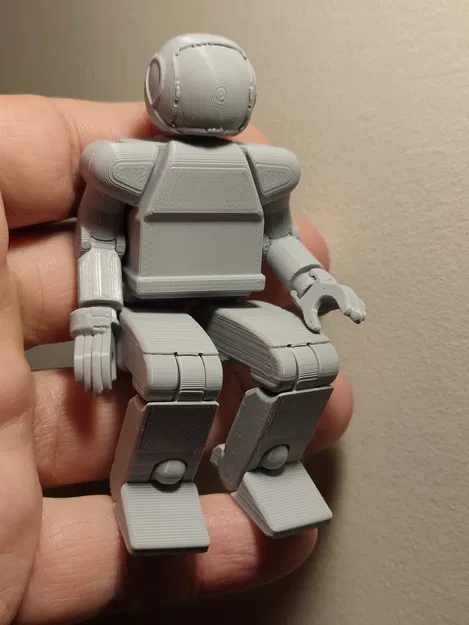 Mô hình robot Asimo in Print-in-place - Image 3