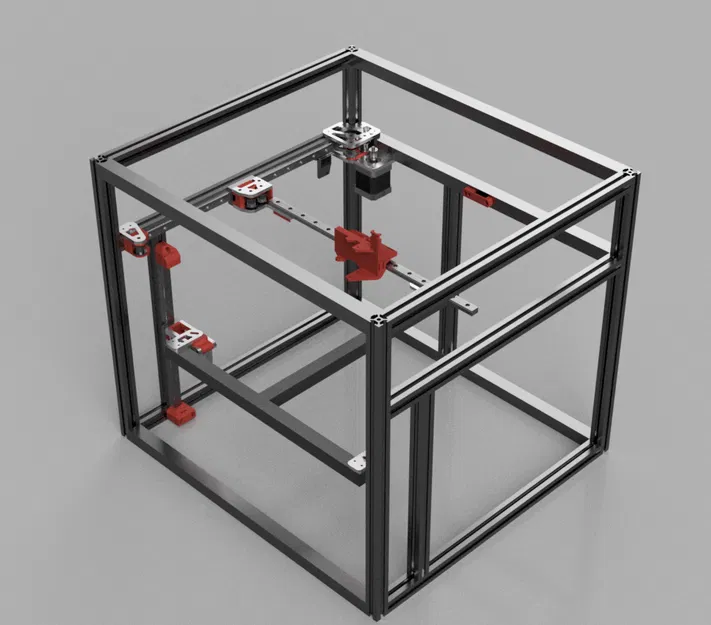 Máy in 3D MP3DP V5 CoreXY, khung kim loại, hỗ trợ in không phẳng - Image 5