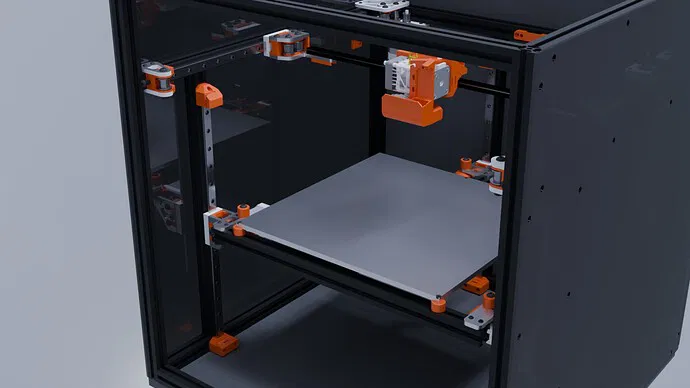 Máy in 3D MP3DP V5 CoreXY, khung kim loại, hỗ trợ in không phẳng - Image 6