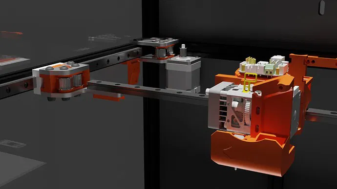 Máy in 3D MP3DP V5 CoreXY, khung kim loại, hỗ trợ in không phẳng - Image 7