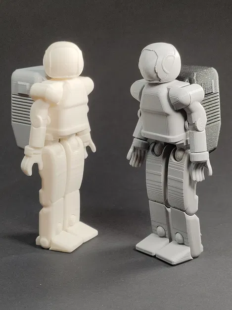 Mô hình robot Asimo in Print-in-place - Image 6