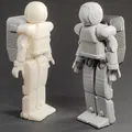 Mô hình robot Asimo in Print-in-place - Thumbnail 6