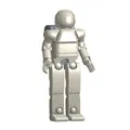 Mô hình robot Asimo in Print-in-place - Thumbnail 12