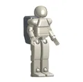 Mô hình robot Asimo in Print-in-place - Thumbnail 14