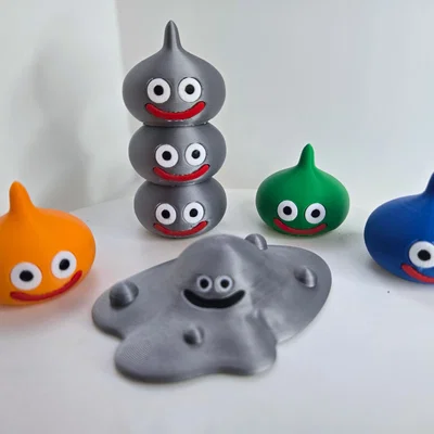 Mô hình Bubble Slime / Liquid Metal Slime (Dragon Quest)