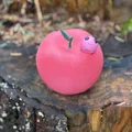 Mô hình Sâu linh hoạt và Hộp đựng hình quả táo (Flexi Articulating Worm and Apple Container) - Thumbnail 2