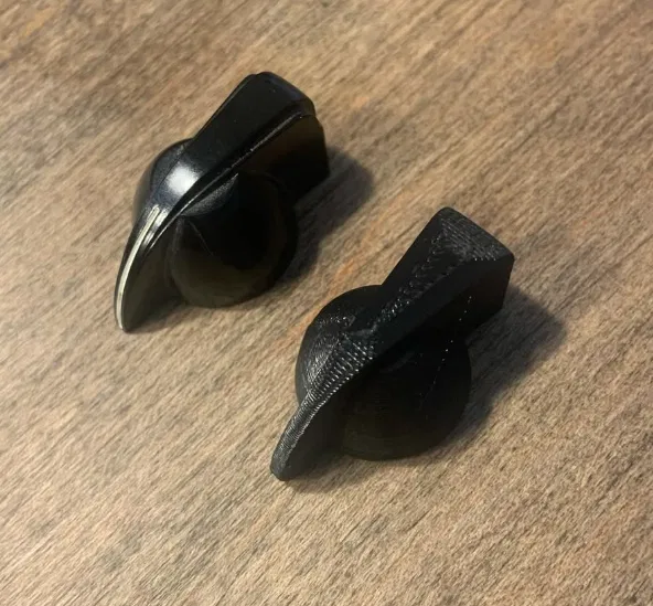 Núm vặn chỉnh âm thanh Chicken Head cho ampli guitar Fender - Image 1