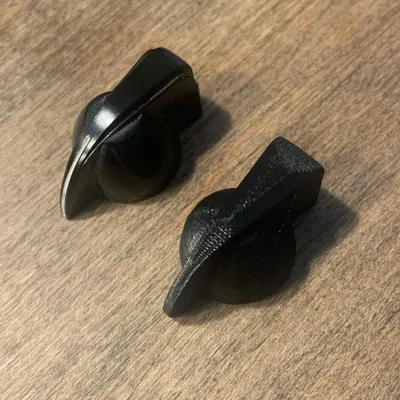 Núm vặn chỉnh âm thanh Chicken Head cho ampli guitar Fender